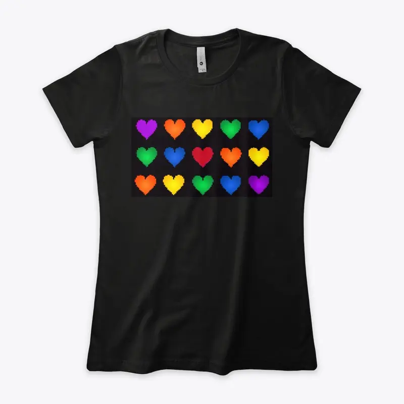 Colourful Hearts