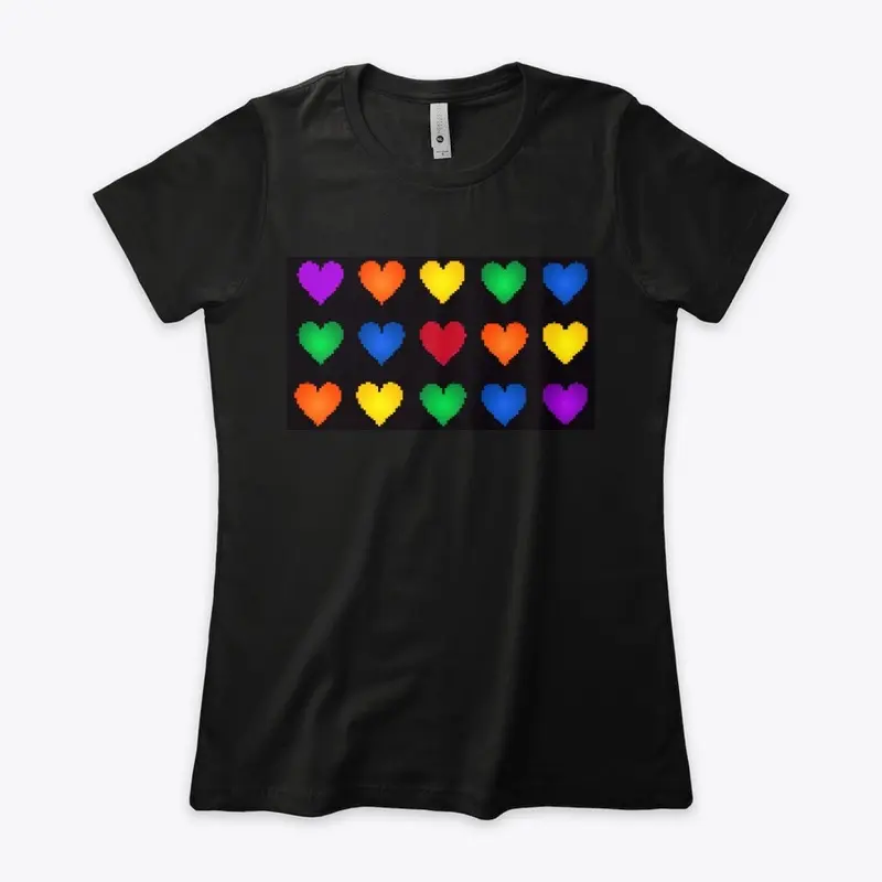 Colourful Hearts