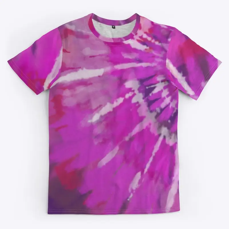 Tie Dye Purple Tee