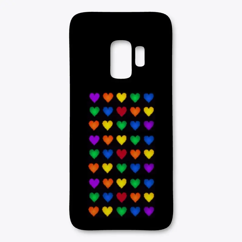 Colourful Hearts